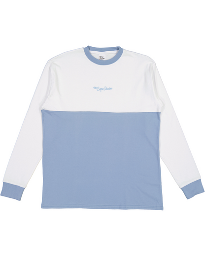 Two Tone Embroidered Long Sleeve